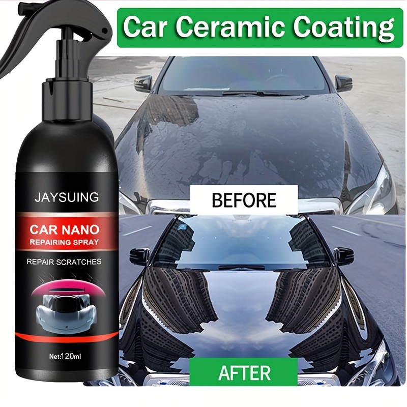 Acheter Nano Spray de réparation des rayures de voiture, 250ml, avec  revêtement en céramique pour l'entretien et le polissage de la peinture,  outil de revêtement de verre, 100ML, 120ML