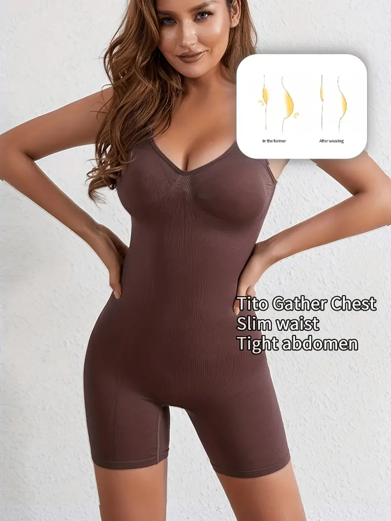 Women's Shapewear to Support The Chest and Abdomen Sexy Bodywear Compression  Bodysuit,Black-Small : : Clothing, Shoes & Accessories