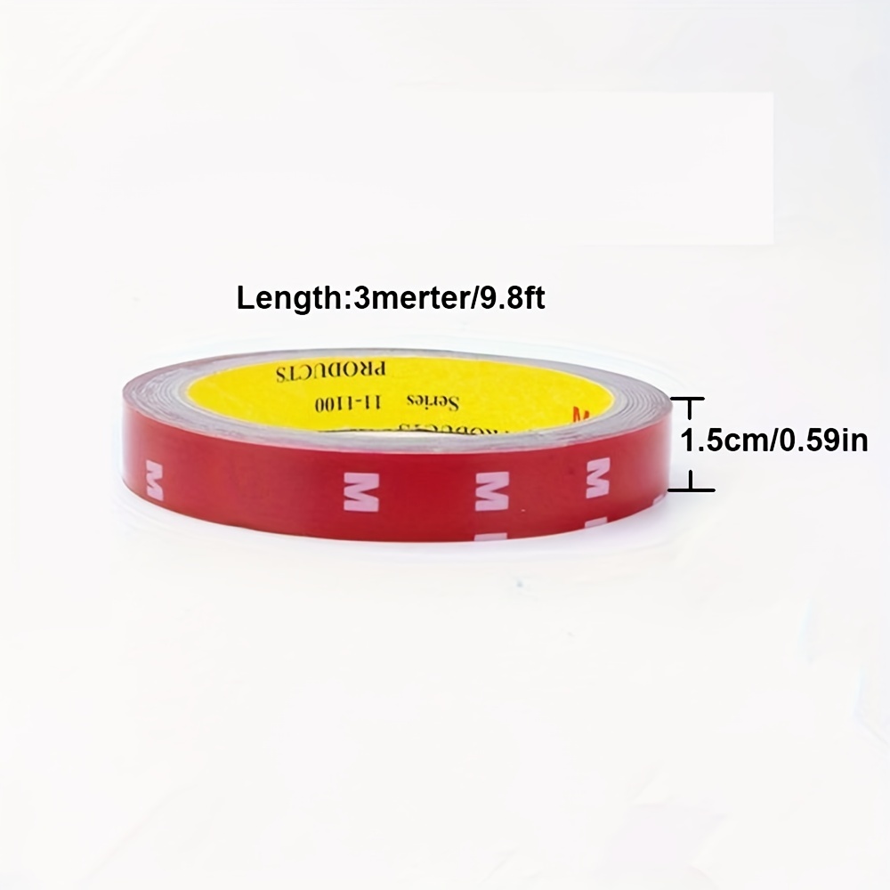  Red Clear Double Sided Tape Heavy Duty Nano Tape 118