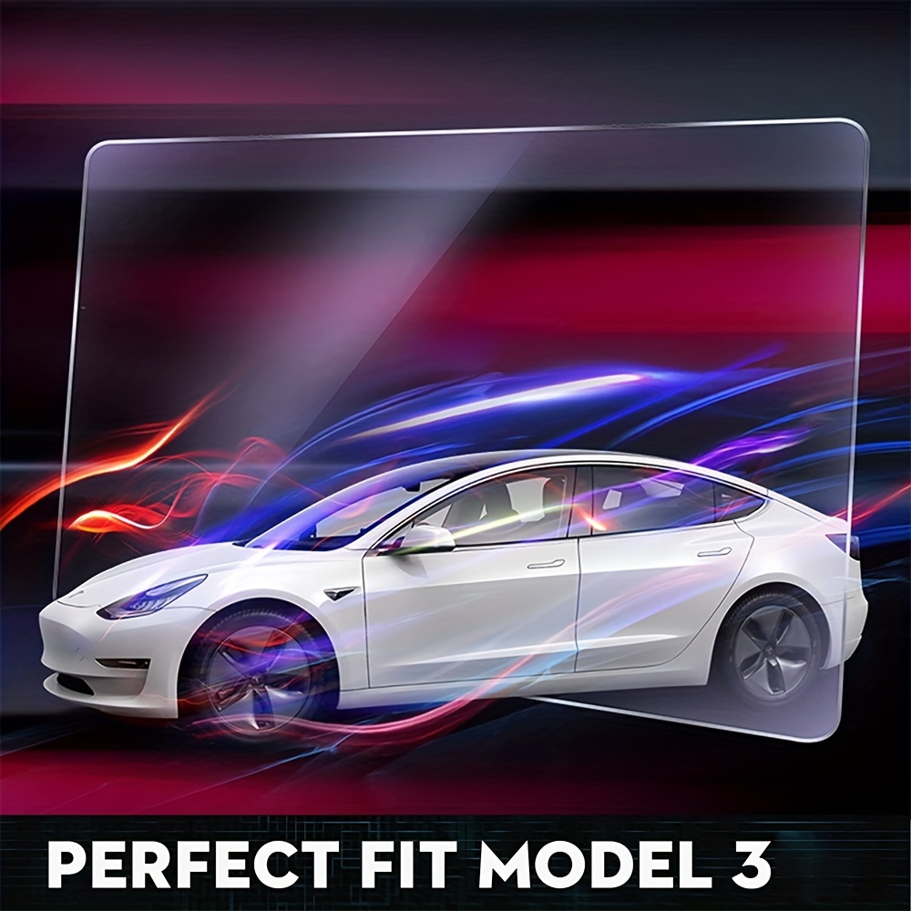  Model 3/Y Tempered Glass Screen Protector Model 3 Model Y 15  Center Control Touchscreen Car Navigation Touch Screen Protector 9H  Anti-Scratch Shock Resistant for TESLA Screen Protector : Electronics