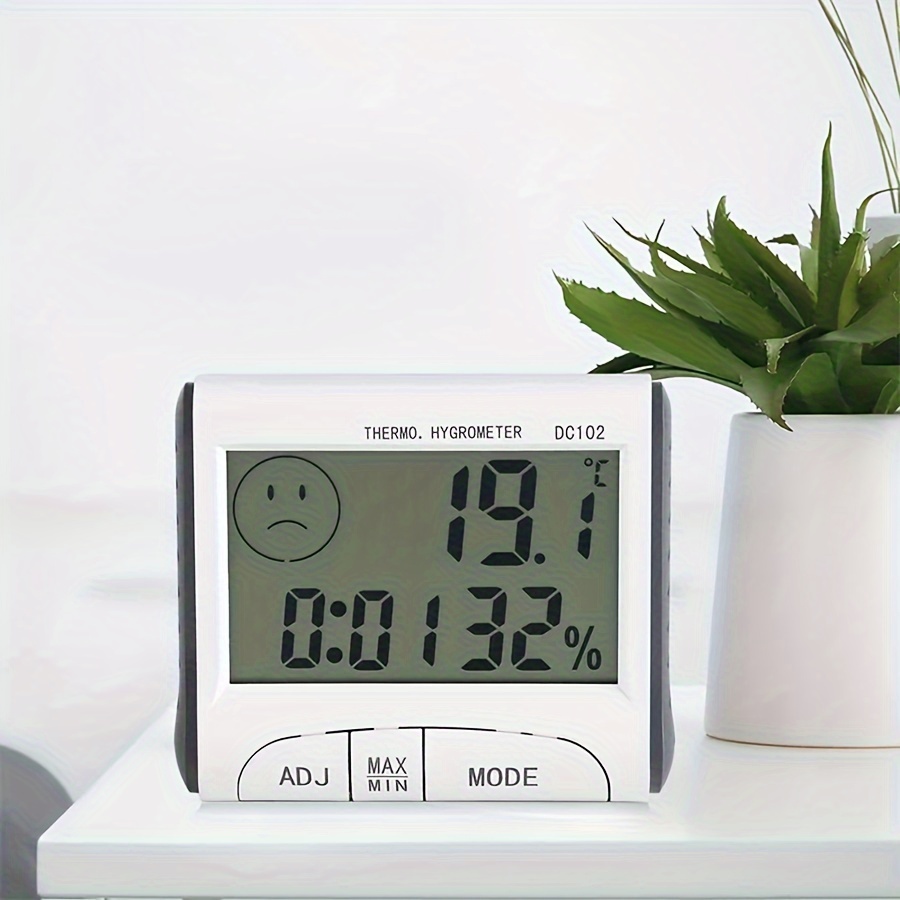 Kühlschrank-Thermometer, digitales Alarm-Gefrierschrank-Thermometer,  drahtloses Innen-Außen-Thermometer mit 2 Sensoren