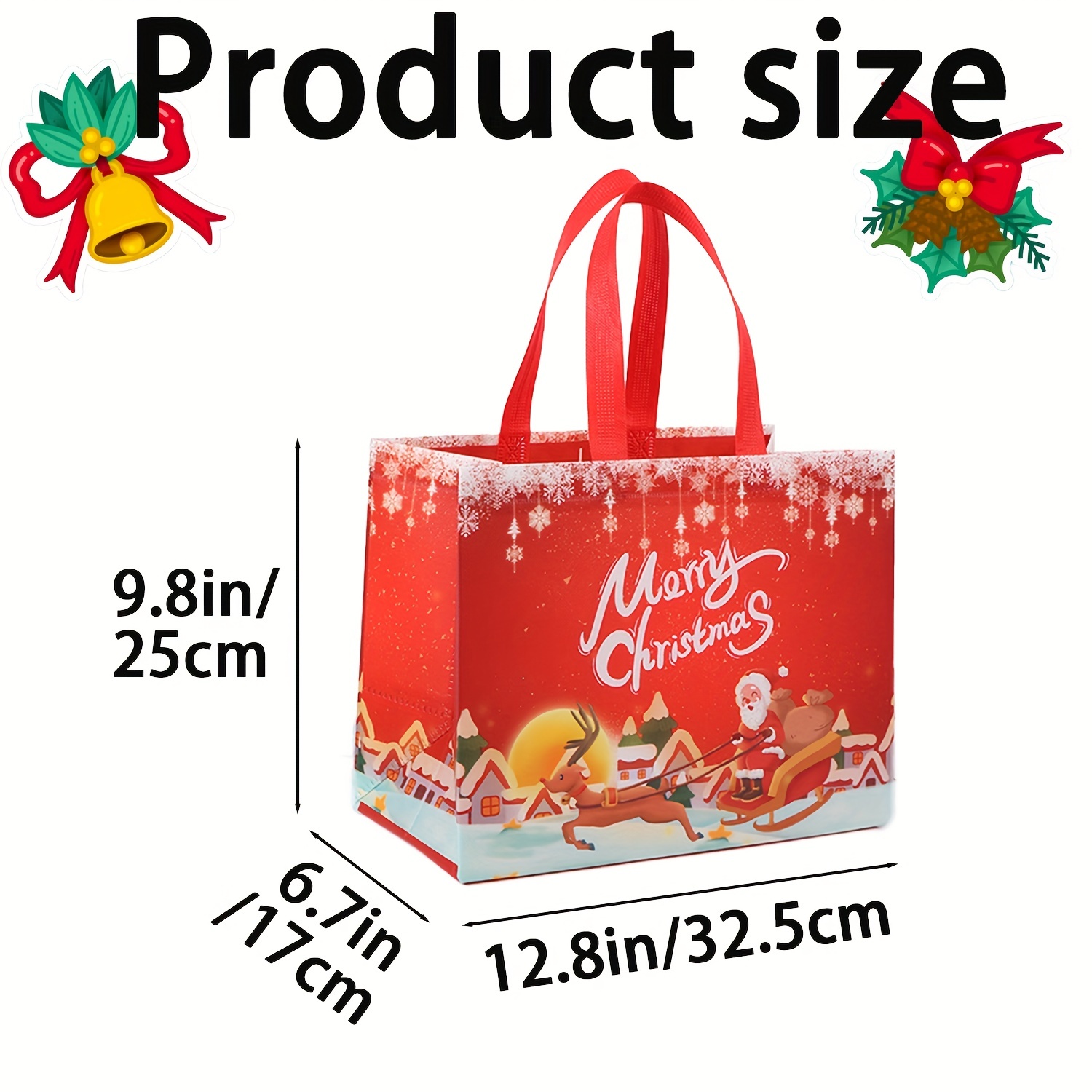 Extra Large Christmas Gift Bag Jumbo Large Gift Bags - Temu