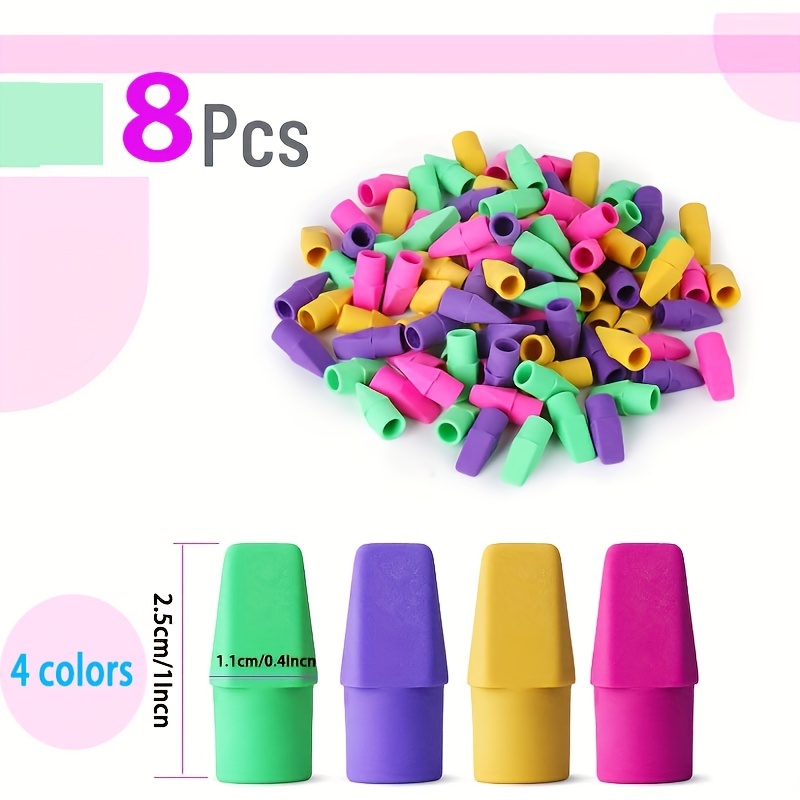 Mr. Pen- Erasers, Pencil Eraser, 12 Pack, Pastel Colors, Eraser, Erasers for Drawing, Eraser Pencil, Pencil Erasers, Erasers for Kids, Art Erasers