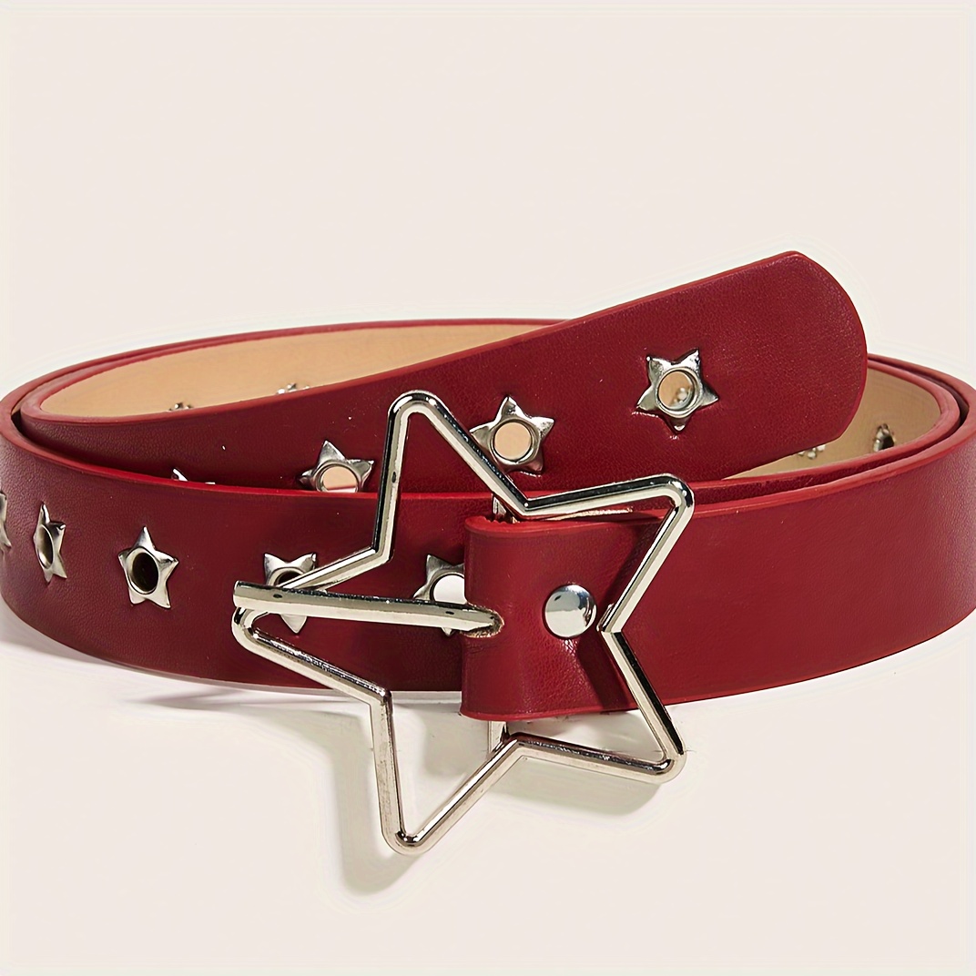 y2k   five pointed star belt
