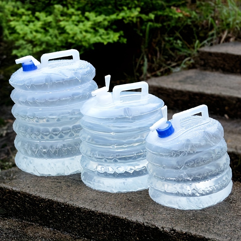 Outdoor Water Bottle Portable Water Bucket Thick Mineral Water Jug Water  Storage Bucket