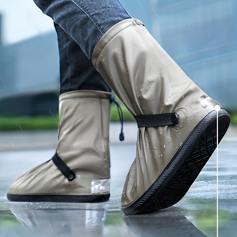 Waterproof Shoe Covers Rain Shoe Covers Slip Resistance Galoshes