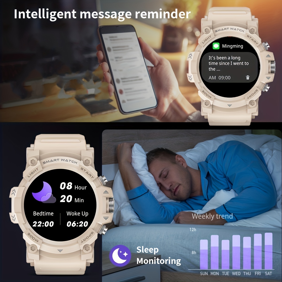 Dynamic heart sales rate smart bracelet