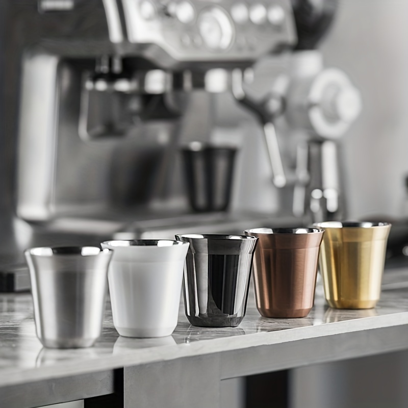 Espresso Cups Double Walled Espresso Shot Glass With - Temu