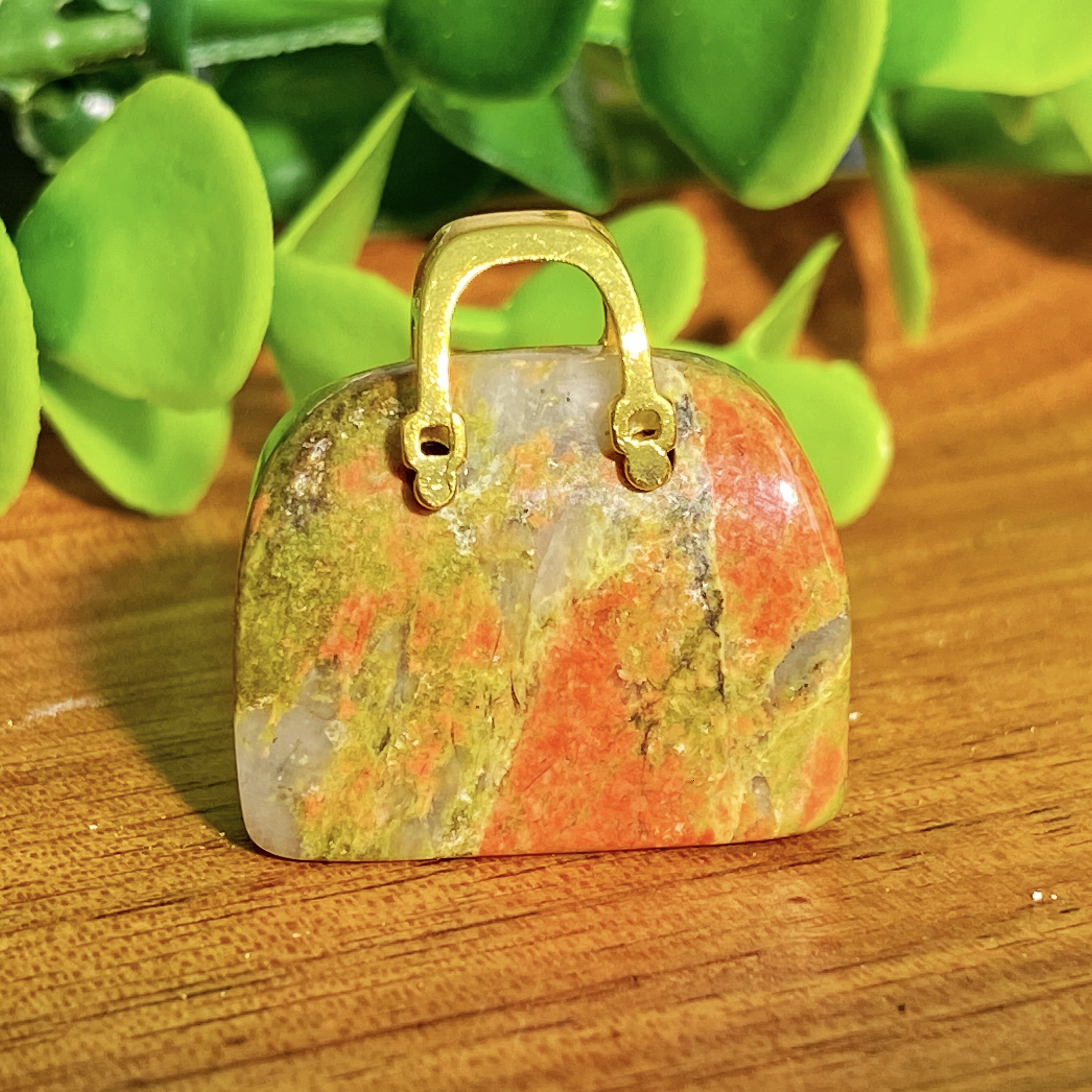 Mini Crystal Carving Women Bag Home Decoration 