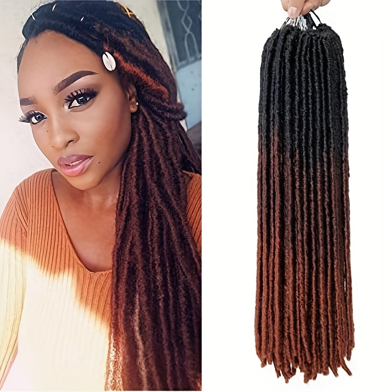 Straight Crochet Hair Extensions Artificial Synthetic - Temu Canada