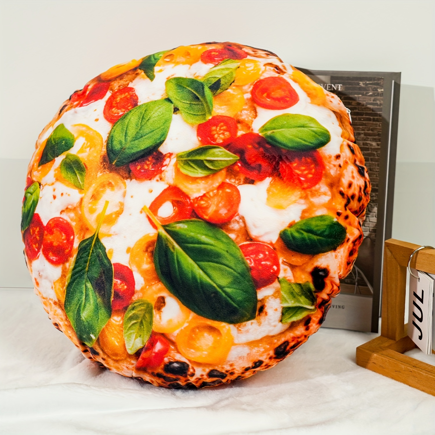 Novelty Plush Food Accent Pillows or Throws - Pillows Pizza