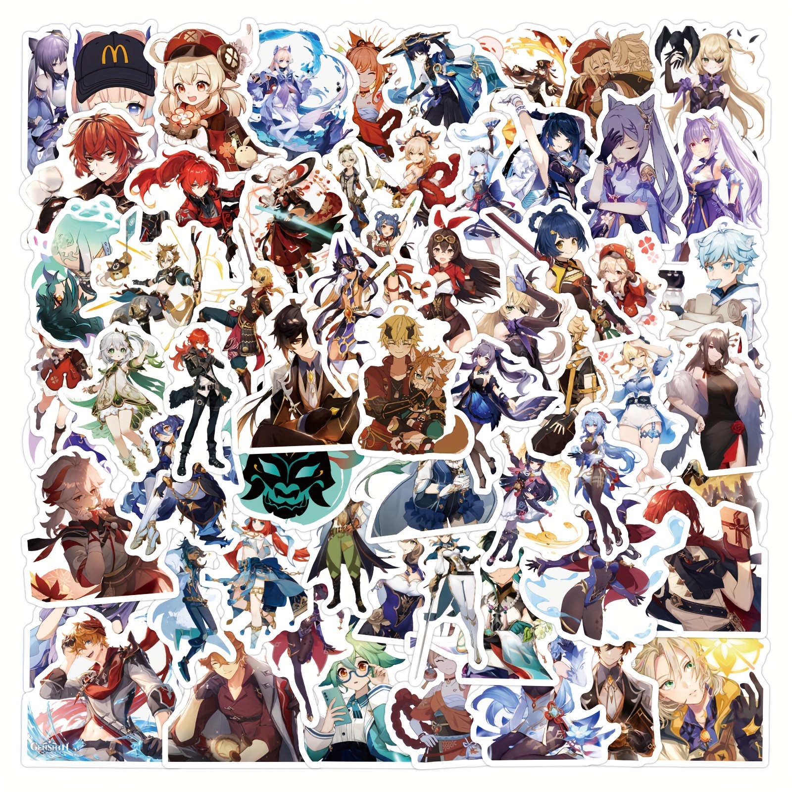 Anime Stickers Anime Cartoon Stickers Laptop Notebook - Temu