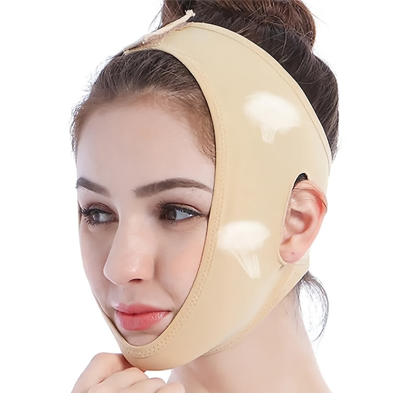 Women Face Shaper Elastic Bandage V Line Chin Cheek Lift Up Belt Facial  Strap