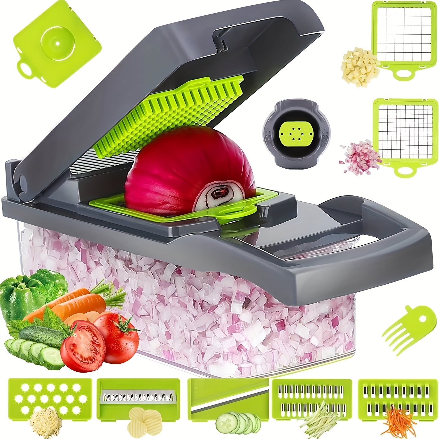 Slicer Kitchen Multi function Vegetable Cutter Dicer - Temu