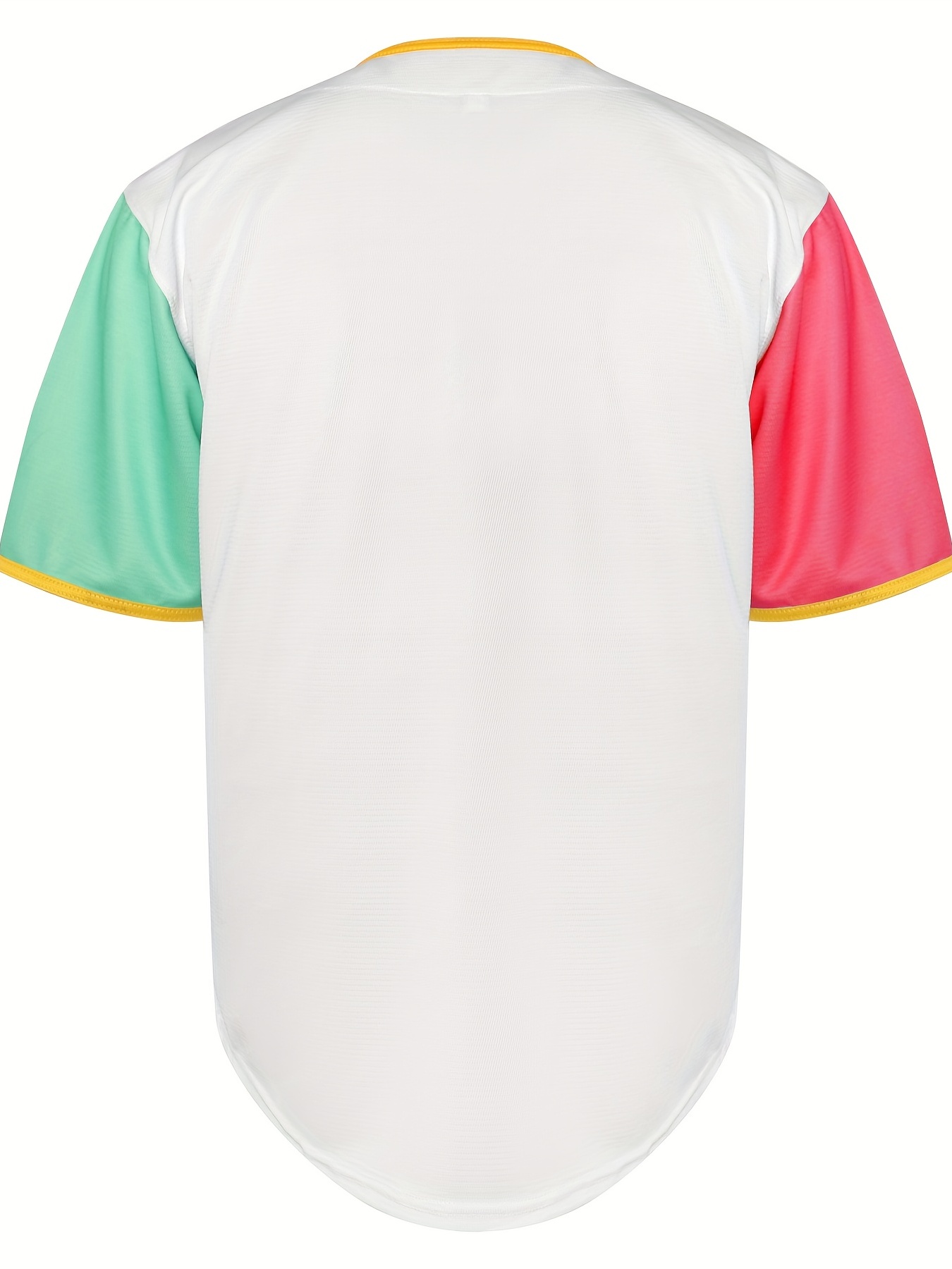 Blank Baseball Jersey,short Sleeve Plain Jersey Shirt,sports Uniform For  Men Women - Temu
