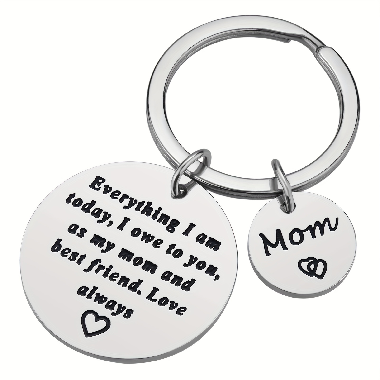 Mother And Son Keychain Gift, Mothers Day Christmas Gift Birthday Gift For  Mom From Son - Temu