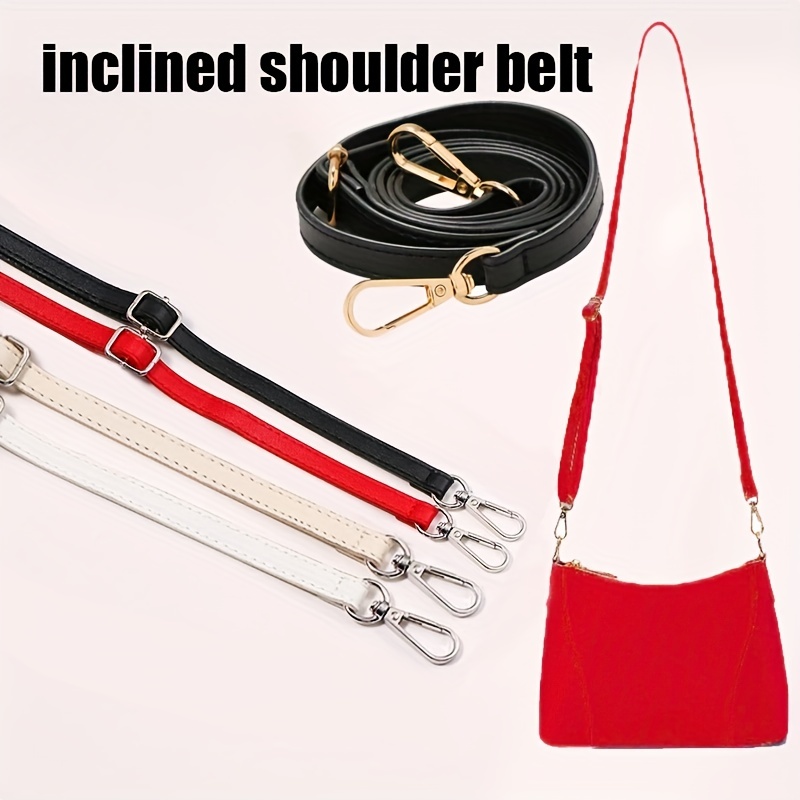Adjustable Long Leather Crossbody Shoulder Bag Strap Handbag Belt