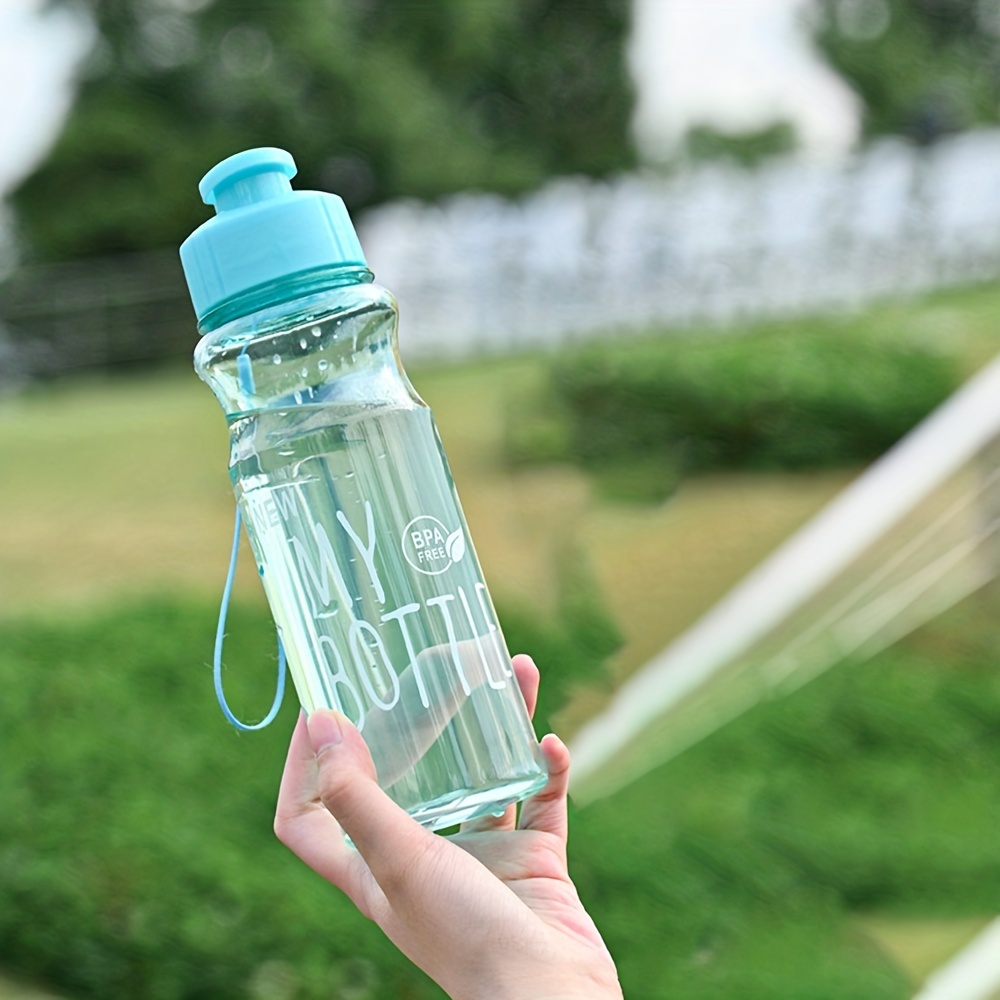 Glass Water Bottles, Clear Cute Water Bottles With Straw Strap, Large  Capacity Water Bottle, Portable Sports Bottle Jugs For Daily Drinking,  Workout, Outdoors, School, Work - Temu