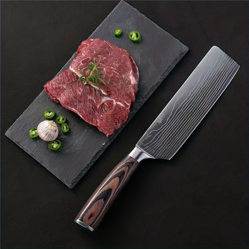 Cuchillo De Chef Profesional, Cuchillo De Cocina, Herramientas De Cocina,  Cortador De Carne, Cuchillo Para Rebanar, Cuchillo Para Filete De Pescado  Crudo, Cuchillo Para Verduras, 1 Ud. - Temu