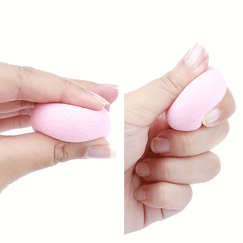 6 Piezas Mini Esponja Maquillaje Esponja Dedo Suave Gota - Temu Chile