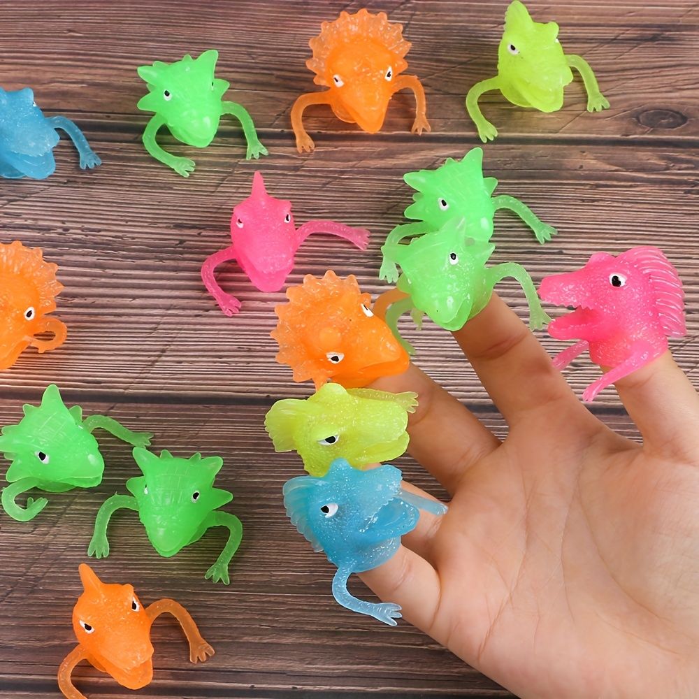 5Pcs Monster Finger Toys for Kids' Puppet Show Fun