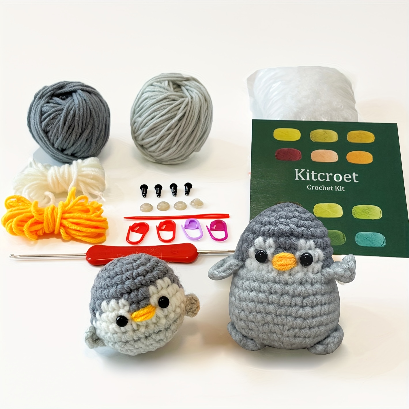 Kit para aprender a hacer crochet (ganchillo) - ArtBendix