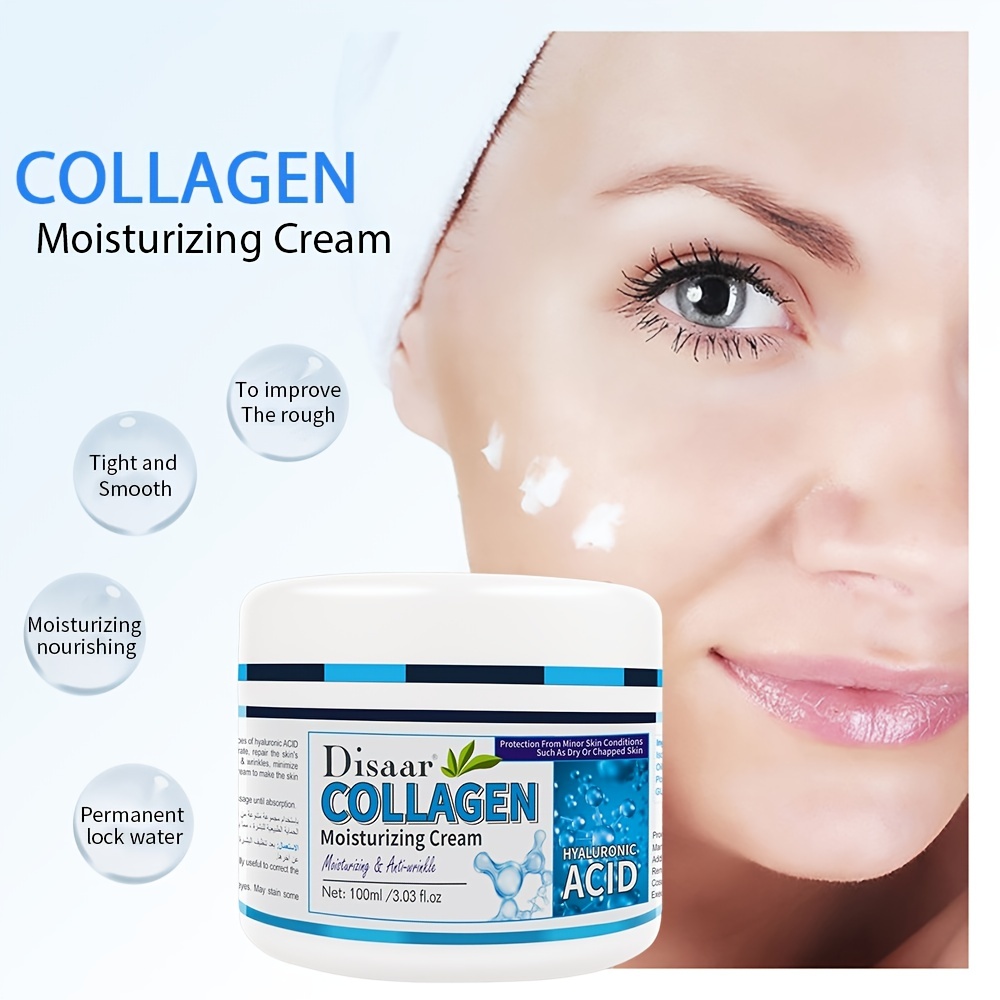 1pc Collagen Cream Moisturizing Cream Whitening Cream Facial Serum Skin Care Serum