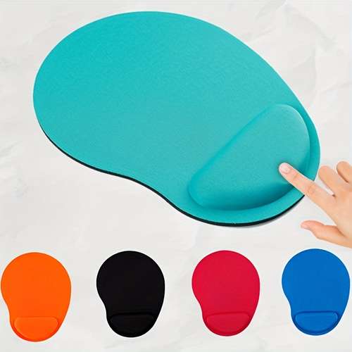 EVA Wrist Mouse Pad Computer Office Mouse Pad Lightweight Memory Foam Wrist Pad Non-slip Wear-resistant Comfortable Mouse Pad Wrist Pad Hand Rest Hand Pillow Mouse Pad