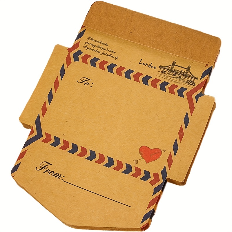 5 Set Vintage Envelope Old Fashioned Envelopes Retro Writing Stationery  Vintage Stationary Old Style Envelopes Blessing Envelope Kraft Envelopes  Paper