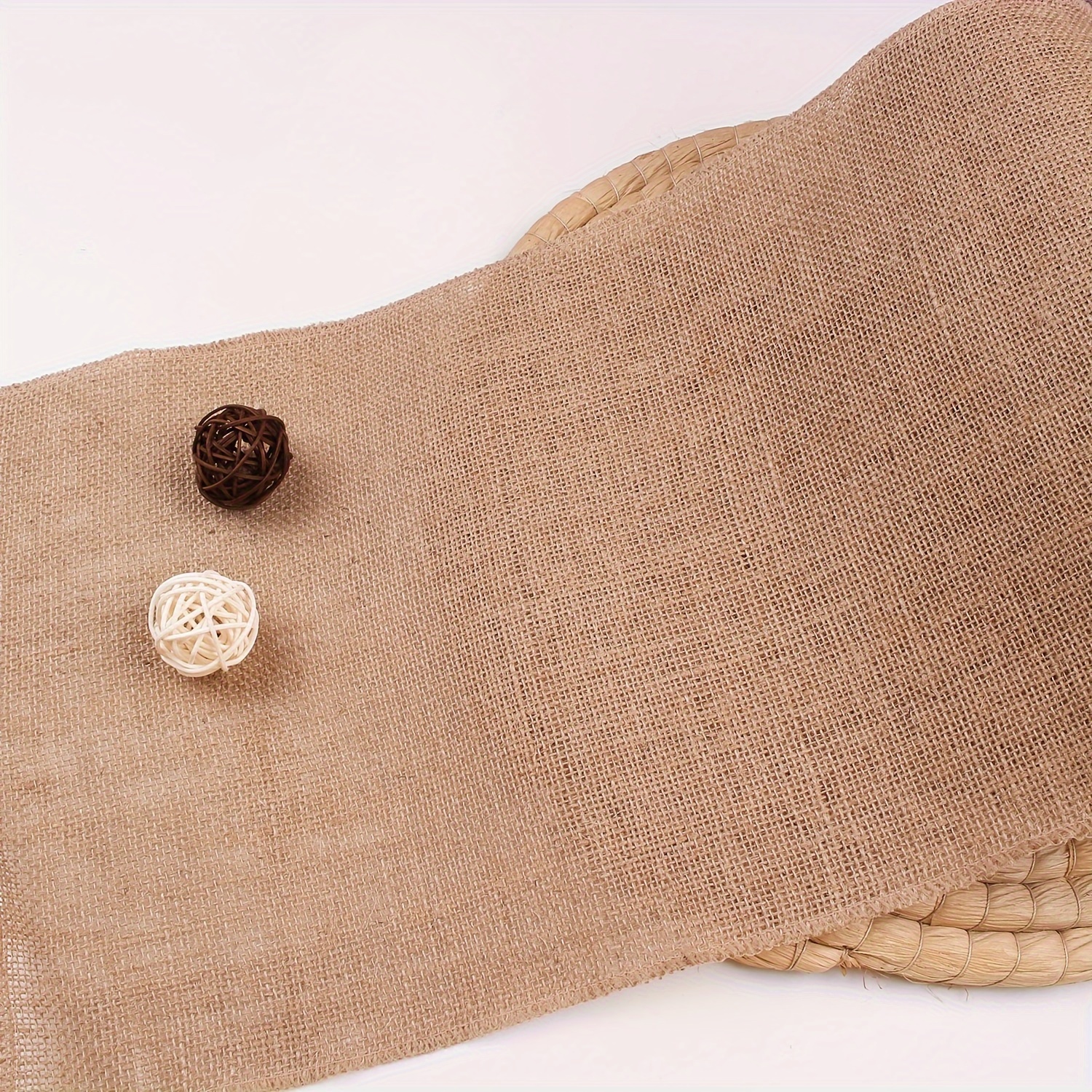 10m x 30cm natural burlap fabric roll ideal for diy crafts decorations