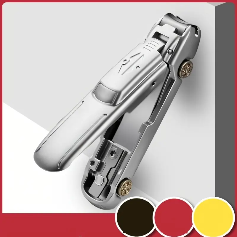 Stainless Steel Nail Clippers With Car Shape And No Splash