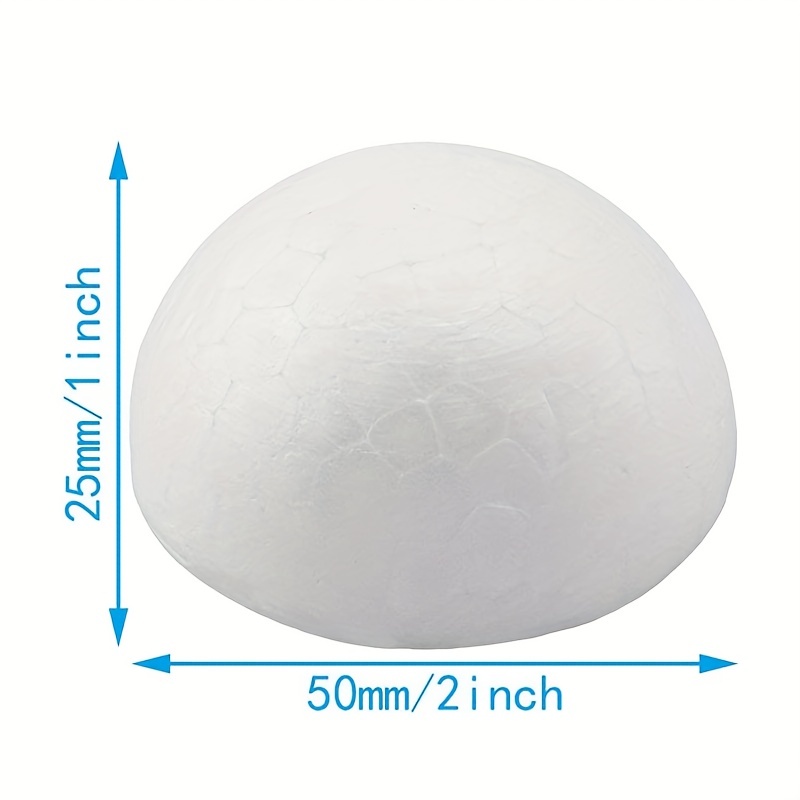Large Polystyrene Balls White Polystyrene Craft Balls For - Temu