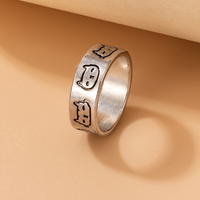 

Alloy Cartoon Cat Finger Band Ring, Simple Cute Pattern Ring For Women & Girls - No Power Required (1 Pc)