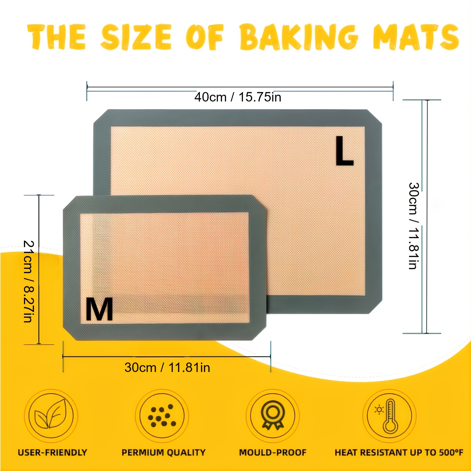 40*30cm Non Stick Baking Mat Oven Sheet Liner For Cookie Bread Biscuits  Puff Perforated Silicone Pastry Tools