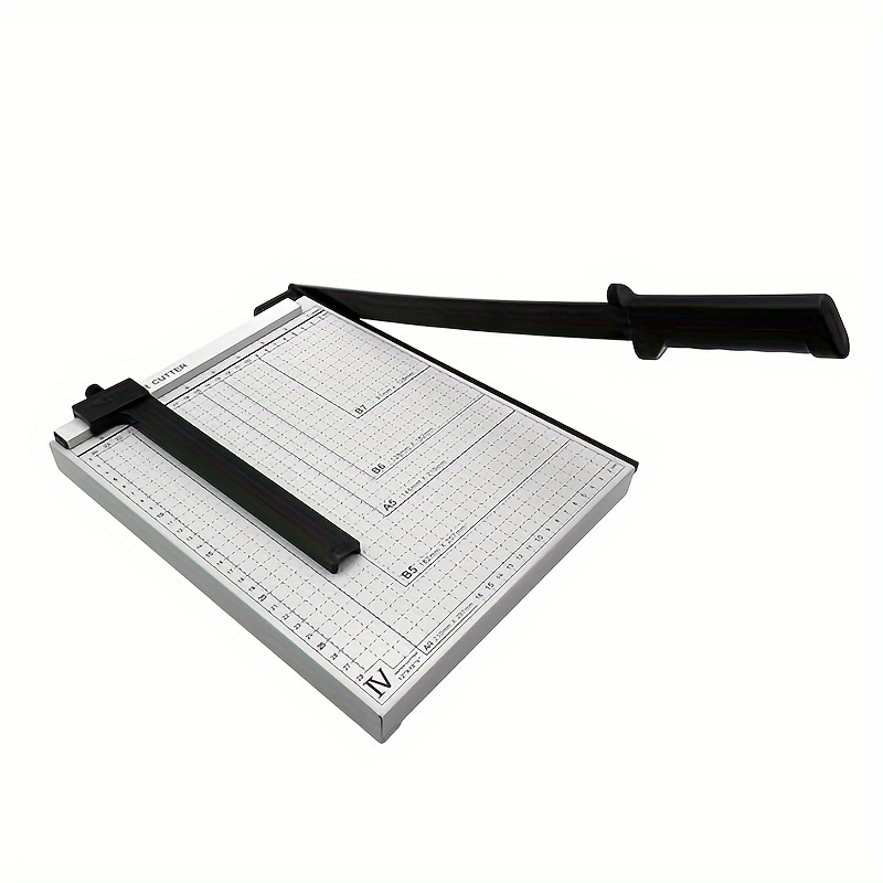 Cortador de papel, guillotina de papel, con herramienta de corte de papel  de hoja afilada, cortador de papel A4, recortador duradero, para tarjetas  de
