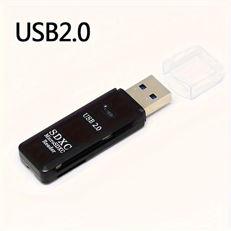 Lecteur de Carte SD, Carte Mémoire USB 2.0 Vultic Adaptateur Micro