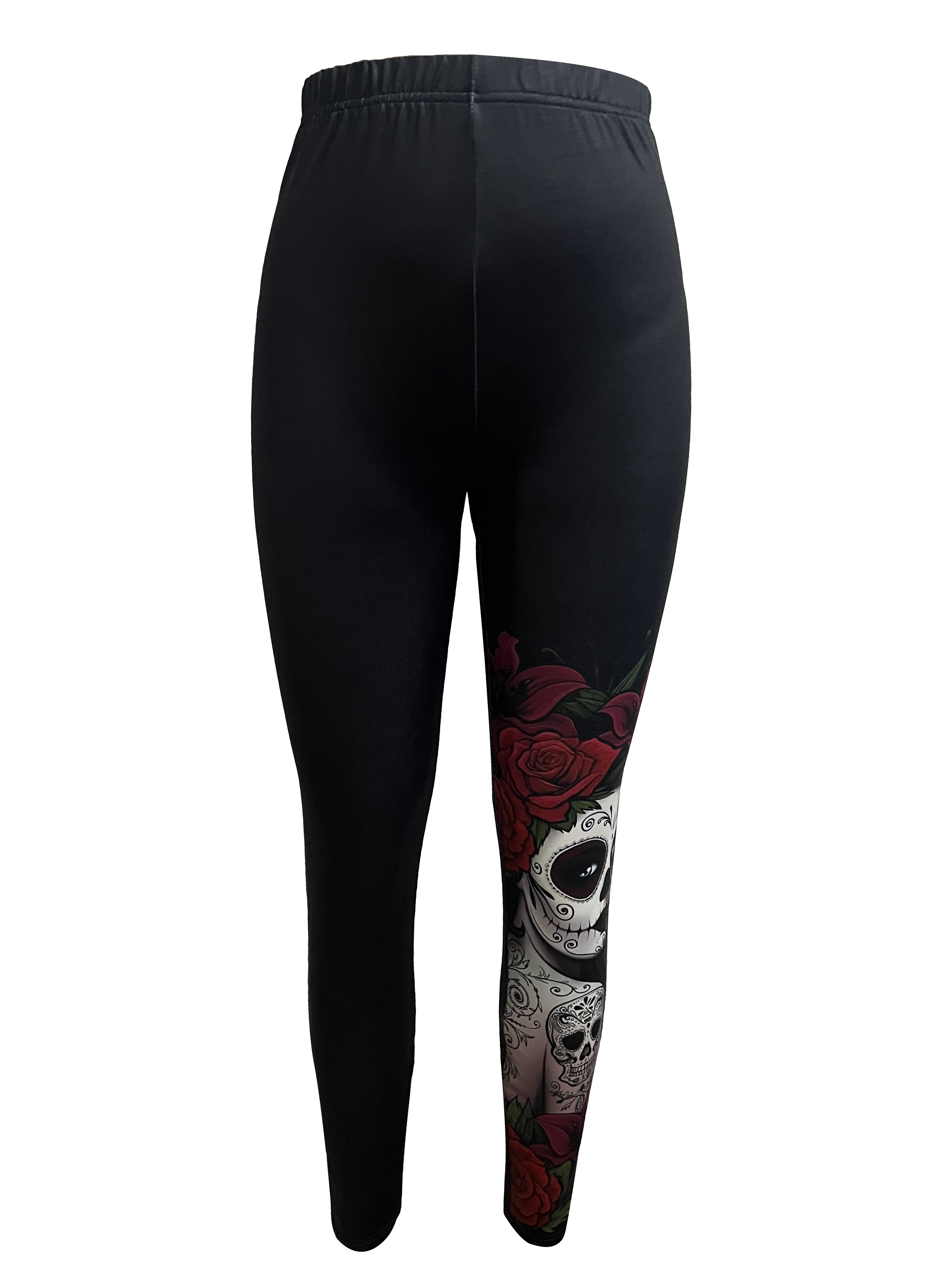 Skull Leggings Womens