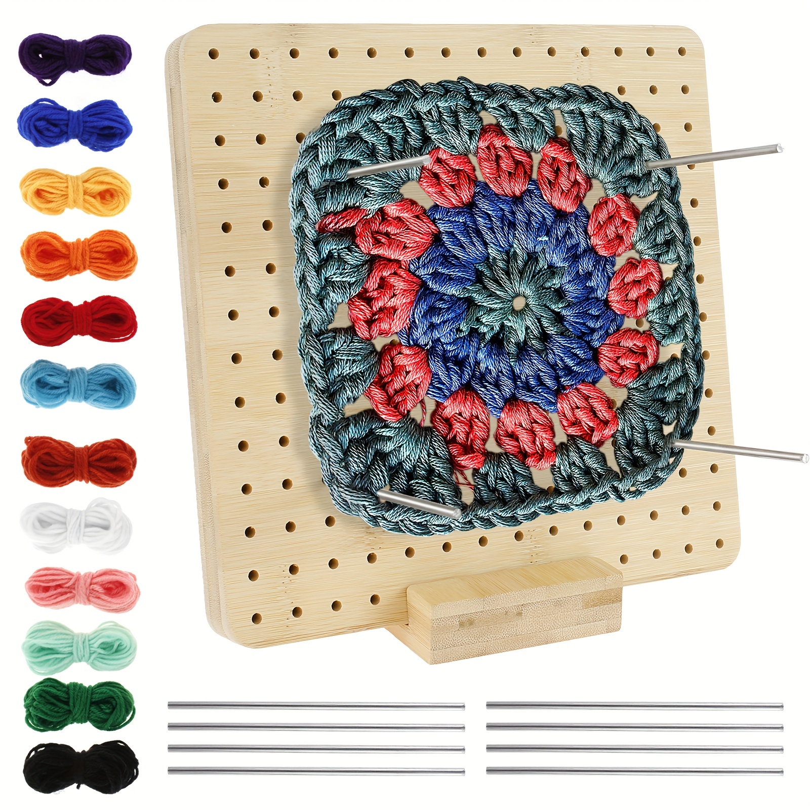 Crochet Blocking Wooden Crochet Project Crochet Blocking For - Temu