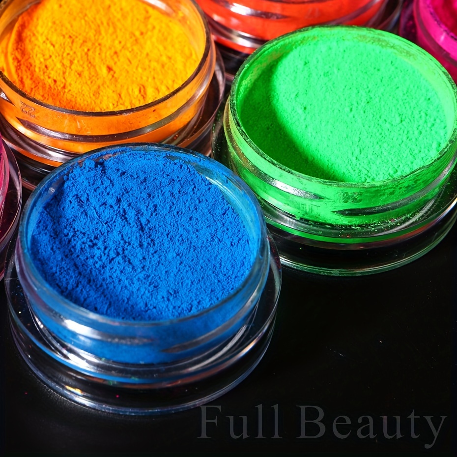 BeautyBigBang New Nail Art Powder Glow Sand Particles Fluorescent
