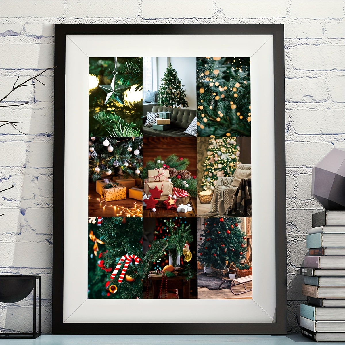 Preppy Christmas Canvas Print Posters Fashionable - Temu