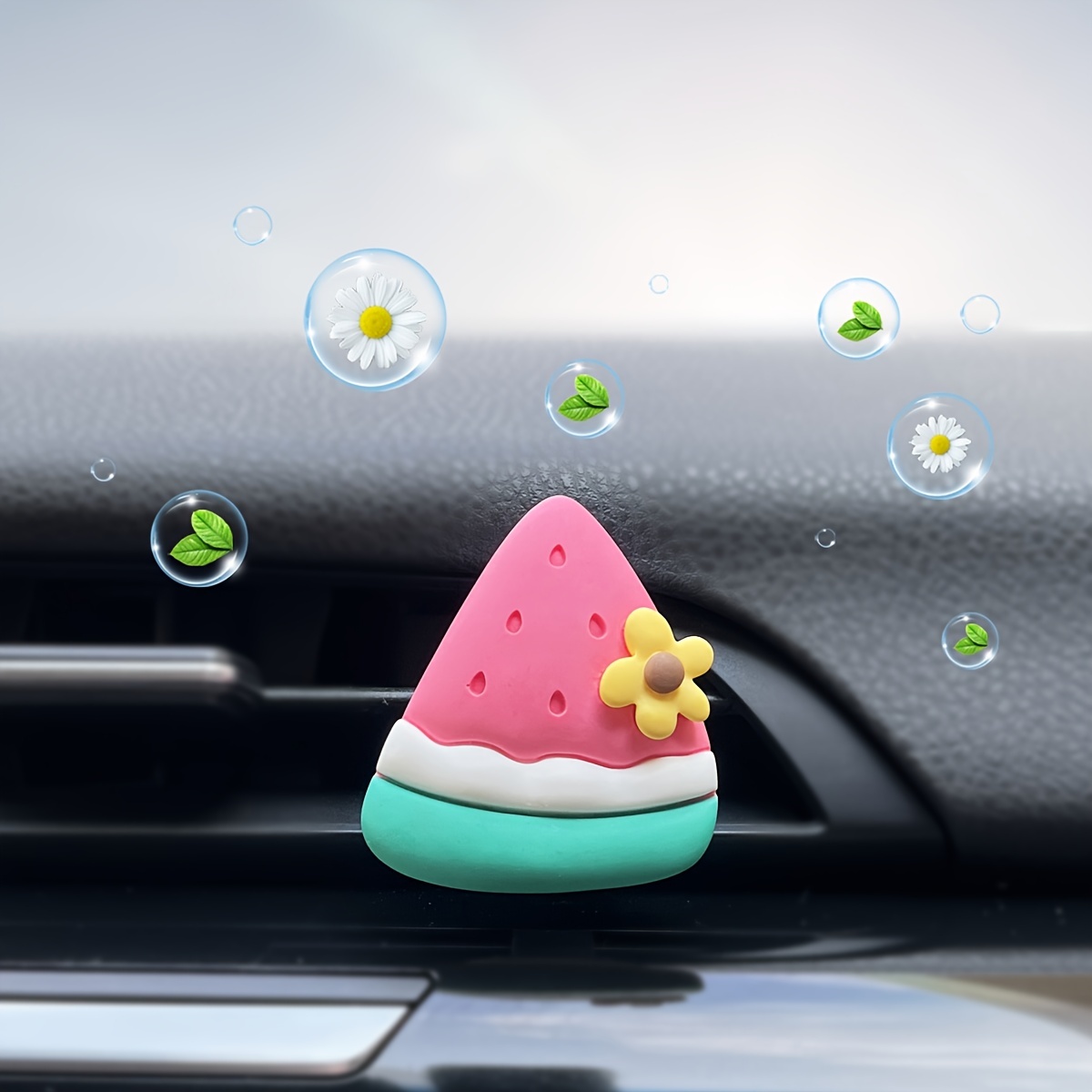 Watermelon Aromatherapy Car Air Freshener - Solid Perfume Air Outlet  Decoration For Women - Temu United Arab Emirates