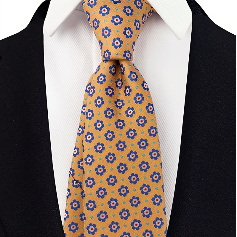 Men's Vintage Business Polyester Tie