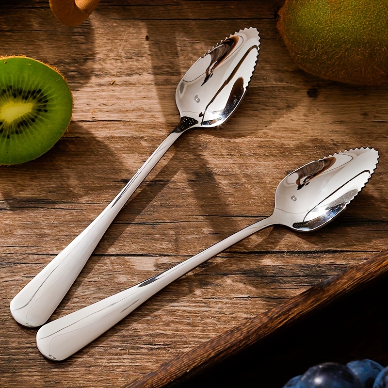 Grapefruit Knife And Spoons Set Stainless Steel Kitchen Tool - Temu