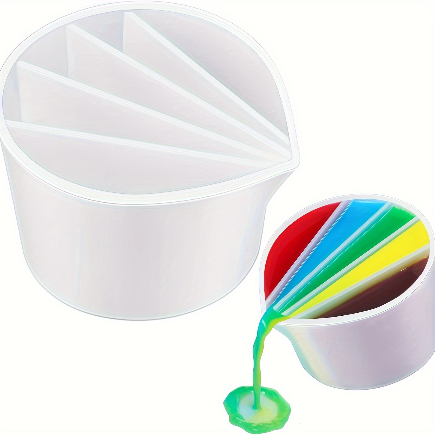Wholesale Reusable Split Cup for Paint Pouring 