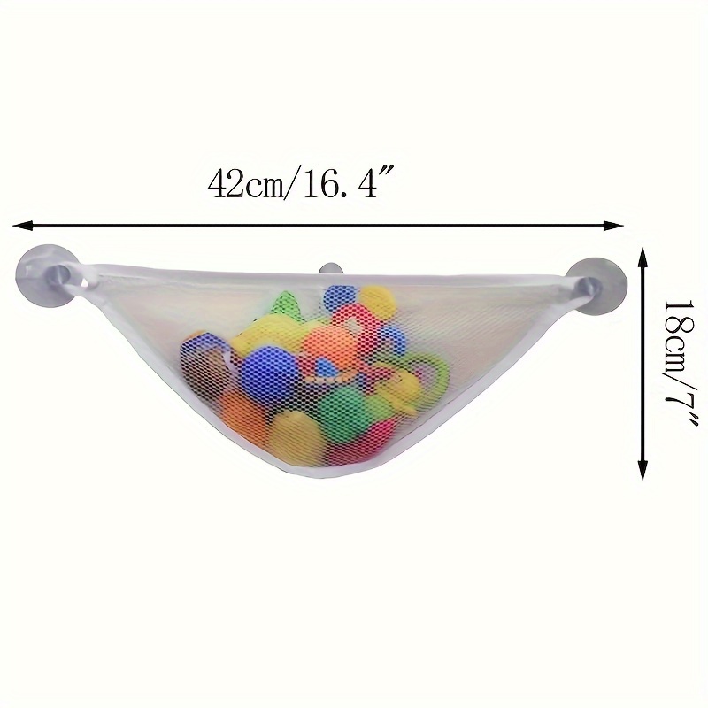 Mesh Net Toy Storage Bag for Bath Toys