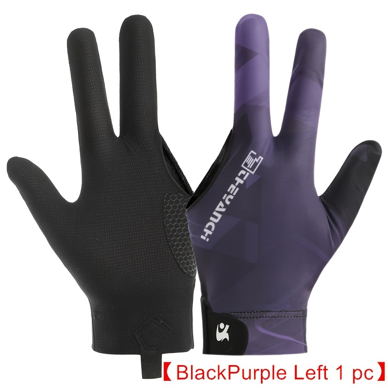 Left Hand Pool Billiard Glove - Breathable Anti-Skid Snooker Glove, Billiards Accessory