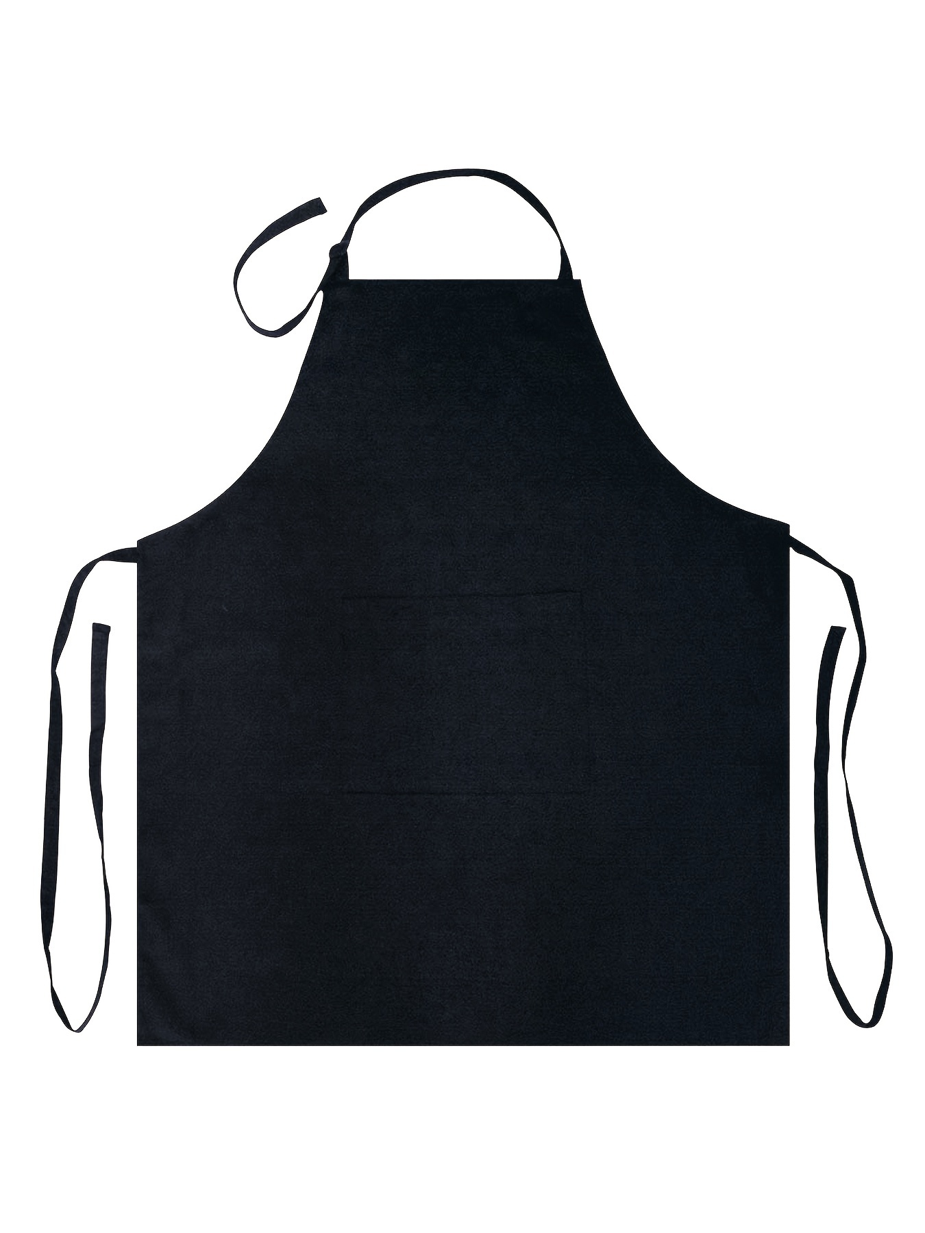 Delantal negro de cocina para hombre ajustable con bolsillos regalo hombre  2PC