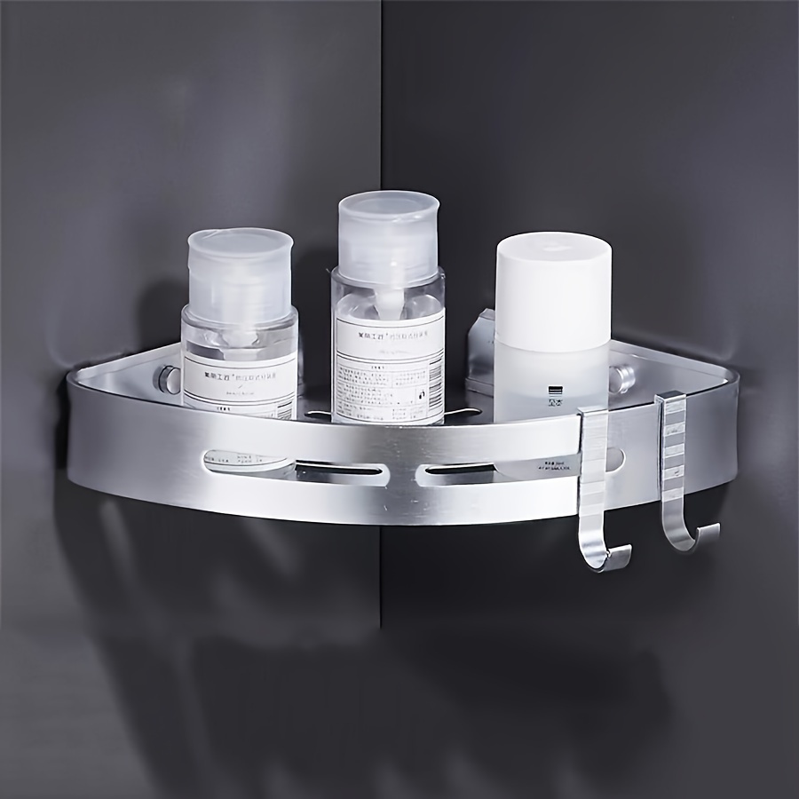 1pc Stainless Steel Storage Shelf Bathroom Triangle Rack Temu New Zealand