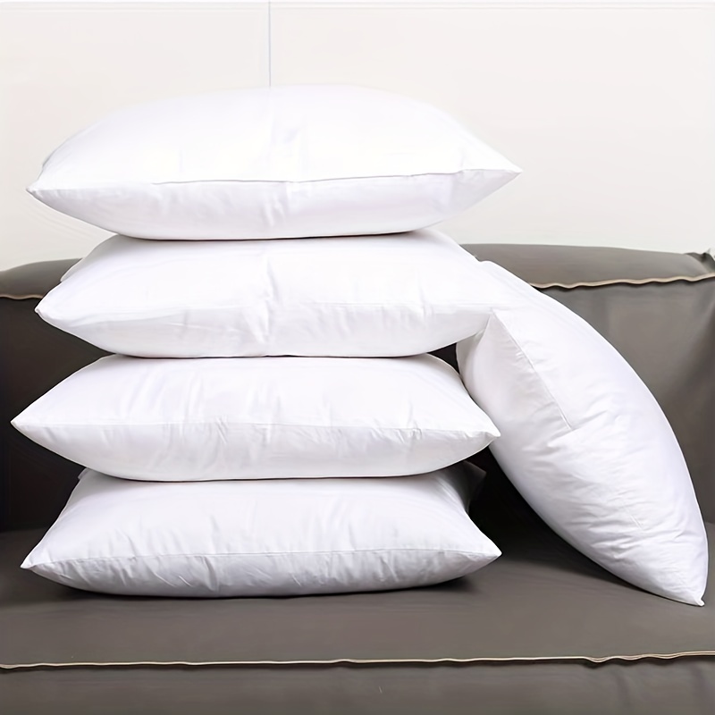 Pillow Filler Hand On White Background Stock Photo 1495155851