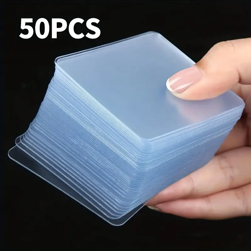 Punch free Transparent Pvc Nano Double sided Adhesive Sheet - Temu
